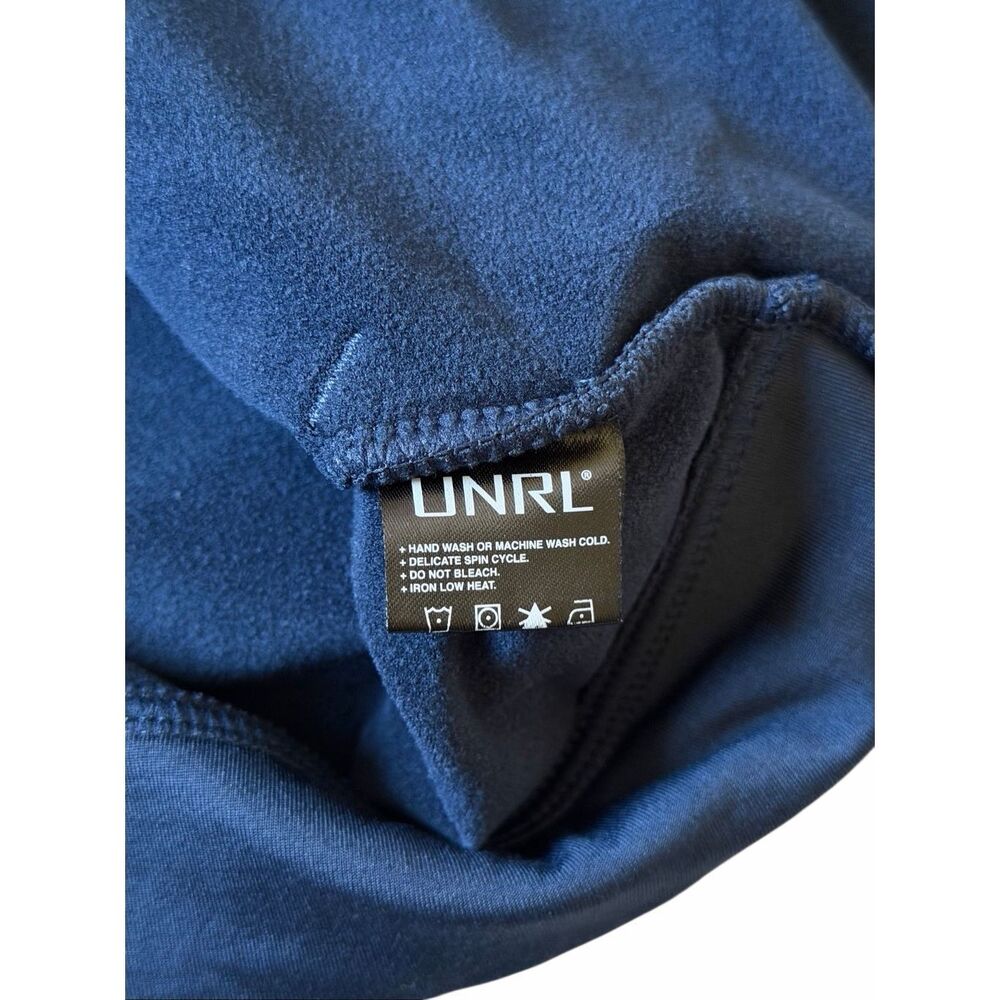 UNRL HOODIE CROSSOVER II Unisex Navy Blue size L - Picture 7 of 10